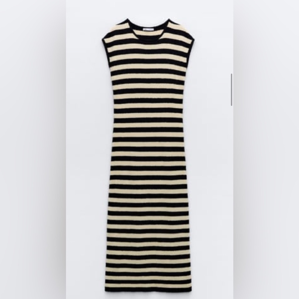 Zara Cutwork Dress
